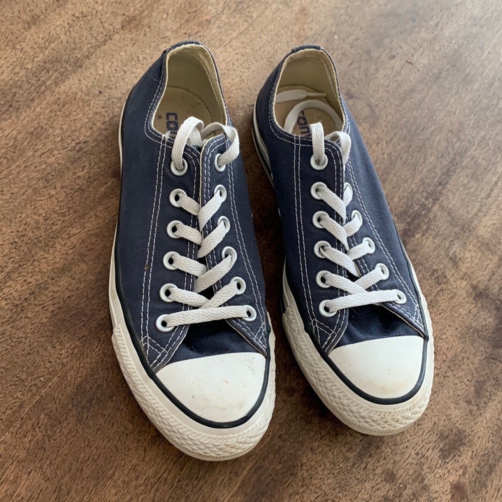 Navy Converse Sneakers